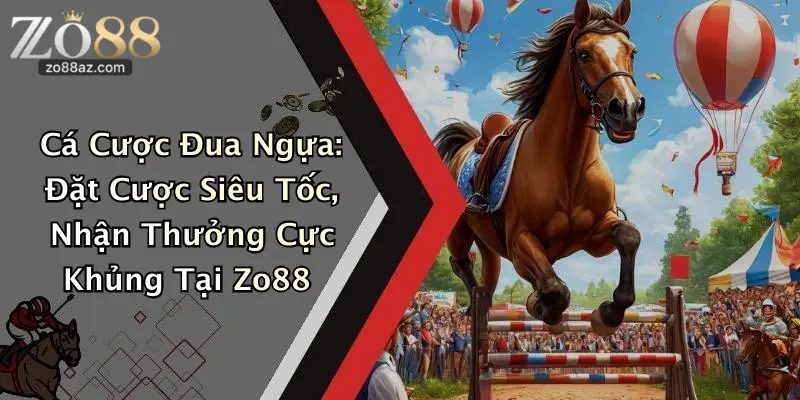 Cá Cược Đua Ngựa: Đặt Cược Siêu Tốc, Nhận Thưởng Cực Khủng Tại Zo88