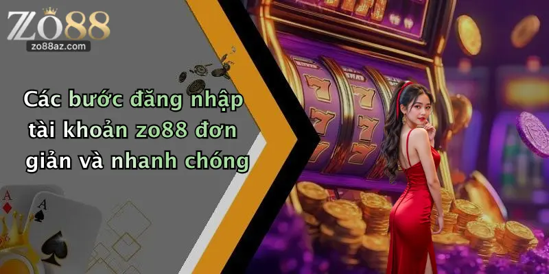 Các bước đăng nhập tài khoản zo88 đơn giản và nhanh chóng