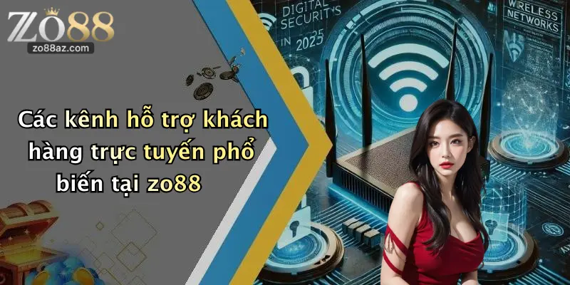 Các kênh hỗ trợ khách hàng trực tuyến phổ biến tại zo88