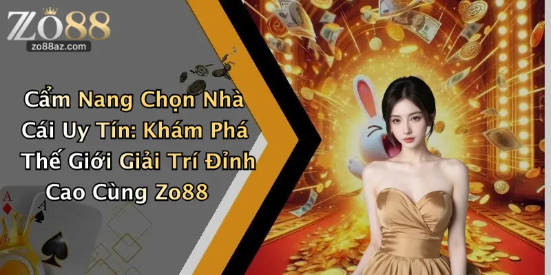 Cẩm Nang Chọn Nhà Cái Uy Tín: Khám Phá Thế Giới Giải Trí Đỉnh Cao Cùng Zo88