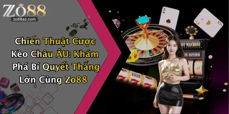 Chiến Thuật Cược Kèo Châu ÂU: Khám Phá Bí Quyết Thắng Lớn Cùng Zo88