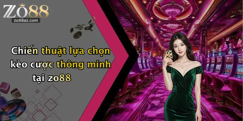 Chiến thuật lựa chọn kèo cược thông minh tại zo88
