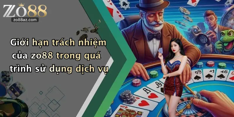 Giới hạn trách nhiệm của zo88 trong quá trình sử dụng dịch vụ