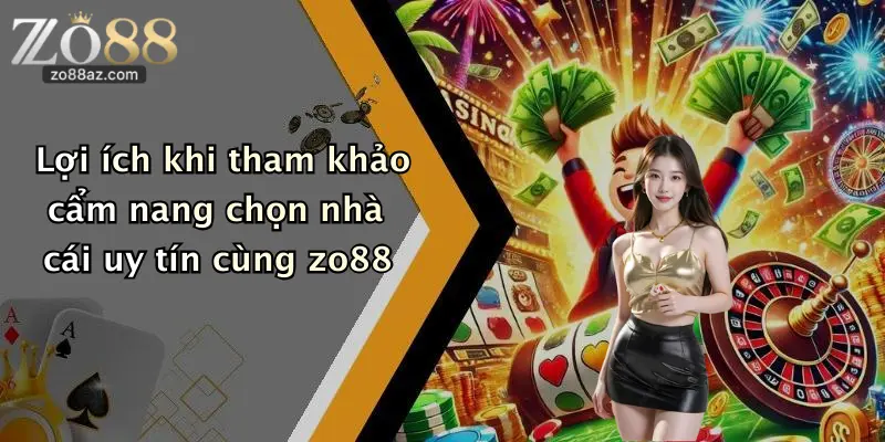 Lợi ích khi tham khảo cẩm nang chọn nhà cái uy tín cùng zo88