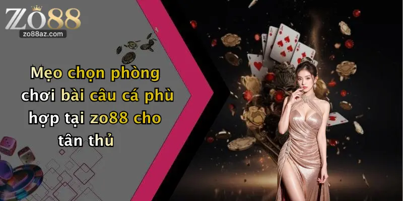 Mẹo chọn phòng chơi bài câu cá phù hợp tại zo88 cho tân thủ