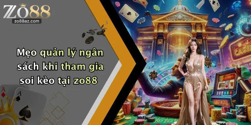 Mẹo quản lý ngân sách khi tham gia soi kèo tại zo88