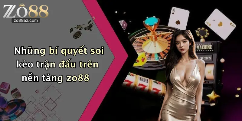 Những bí quyết soi kèo trận đấu trên nền tảng zo88