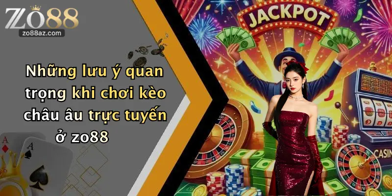 Những lưu ý quan trọng khi chơi kèo châu âu trực tuyến ở zo88