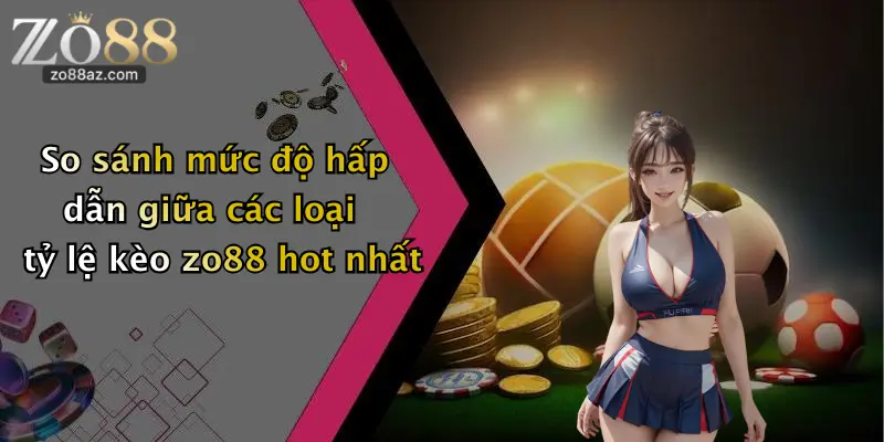 So sánh mức độ hấp dẫn giữa các loại tỷ lệ kèo zo88 hot nhất