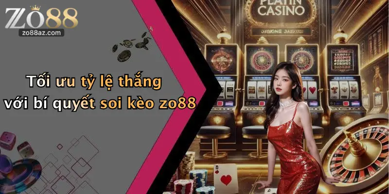 Tối ưu tỷ lệ thắng với bí quyết soi kèo zo88