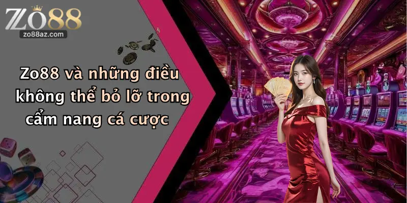 Zo88 và những điều không thể bỏ lỡ trong cẩm nang cá cược